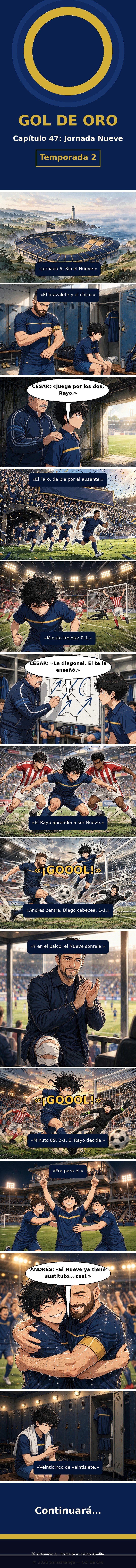 Capítulo 47 de Gol de Oro
