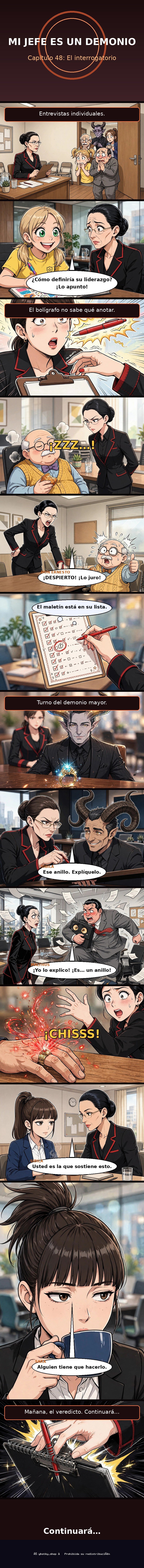Capítulo 48 de Mi Jefe es un Demonio