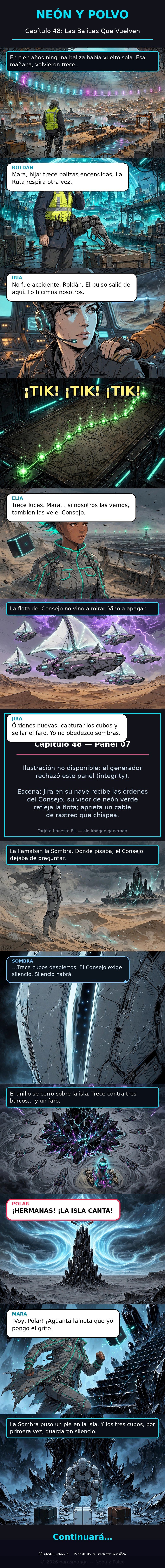 Capítulo 48 de Neón y Polvo
