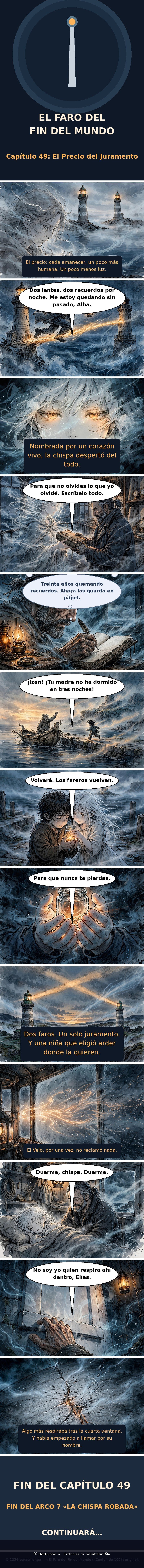 Capítulo 49 de El Faro del Fin del Mundo
