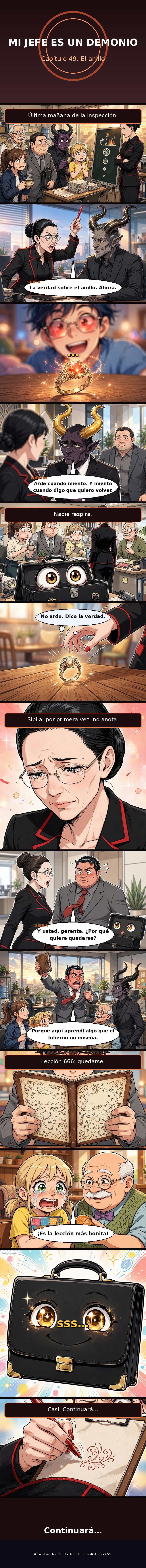 Capítulo 49 de Mi Jefe es un Demonio