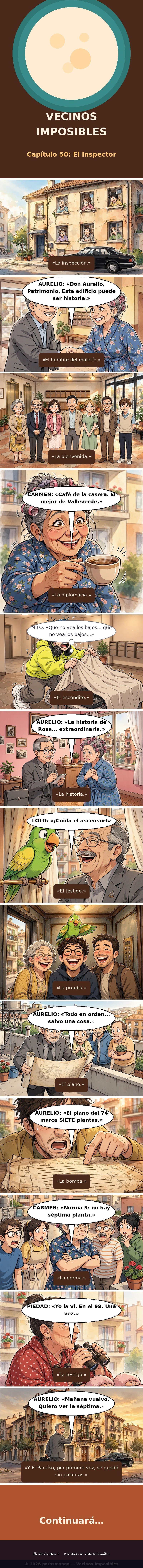 Capítulo 50 de Vecinos Imposibles