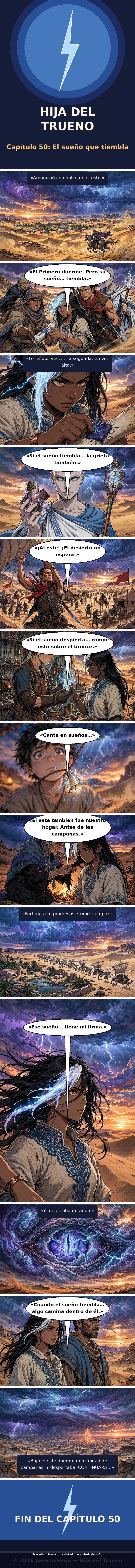 Capítulo 50 de Hija del Trueno