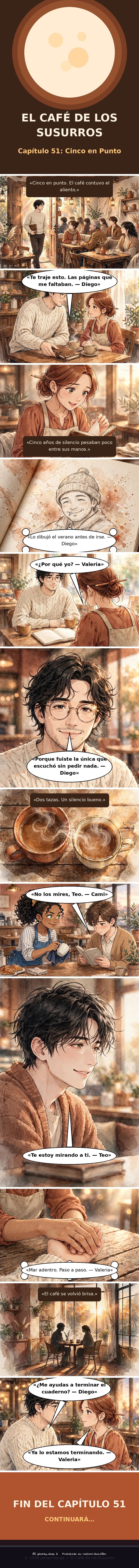 Capítulo 51 de El Café de los Susurros
