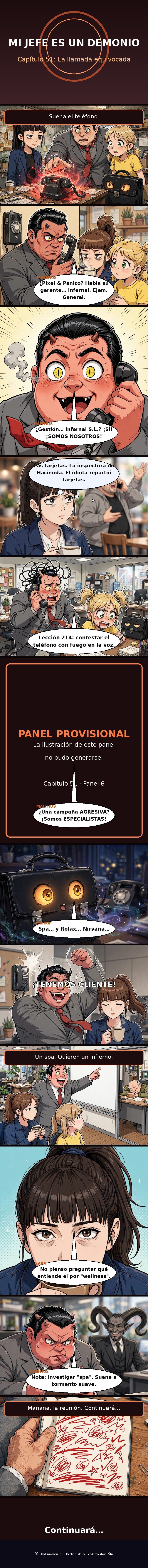 Capítulo 51 de Mi Jefe es un Demonio