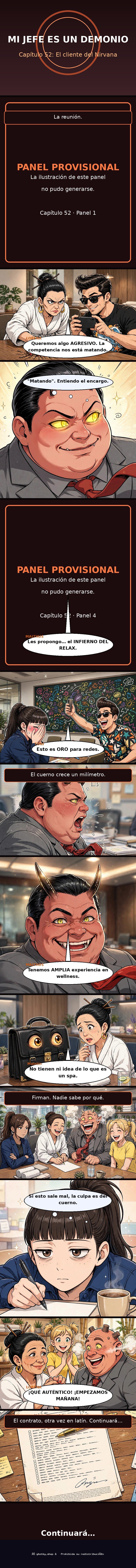 Capítulo 52 de Mi Jefe es un Demonio