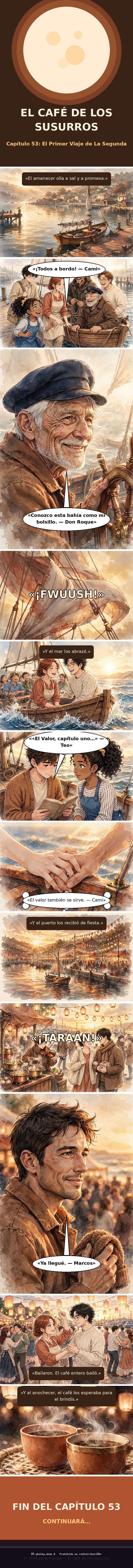 Capítulo 53 de El Café de los Susurros