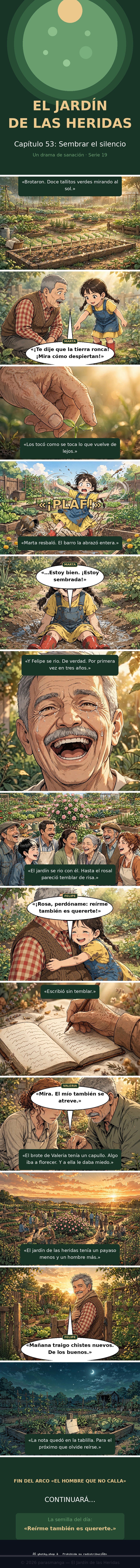 Capítulo 53 de El Jardín de las Heridas