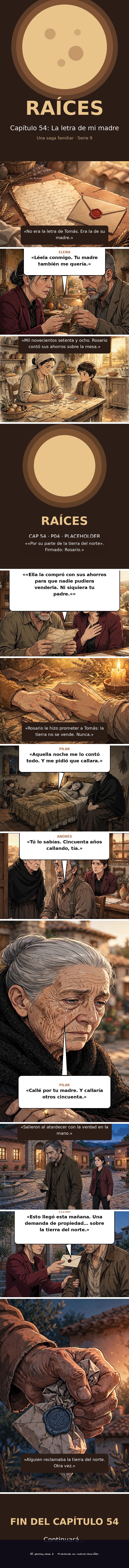 Capítulo 54 de Raíces