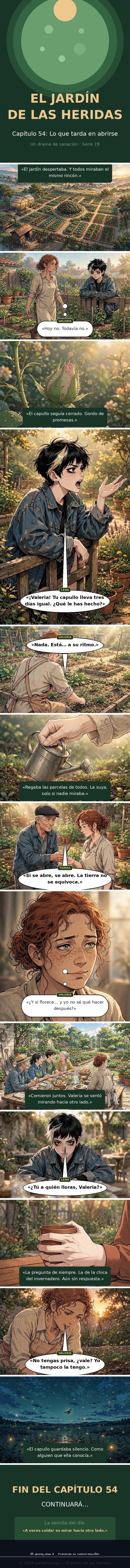 Capítulo 54 de El Jardín de las Heridas