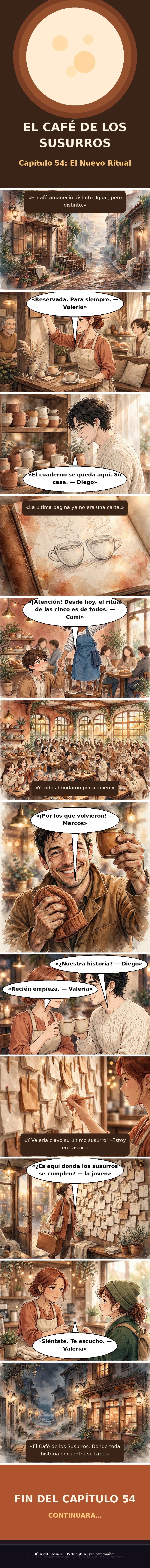 Capítulo 54 de El Café de los Susurros