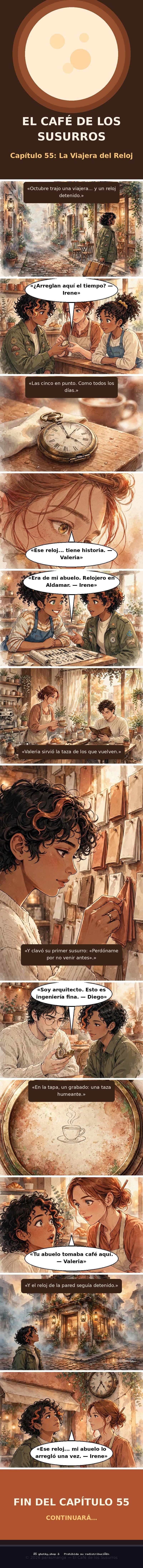 Capítulo 55 de El Café de los Susurros