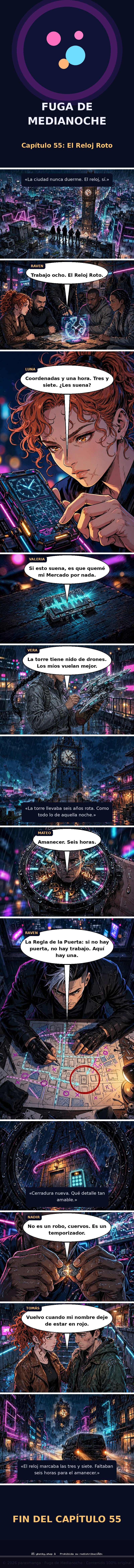 Capítulo 55 de Fuga de Medianoche