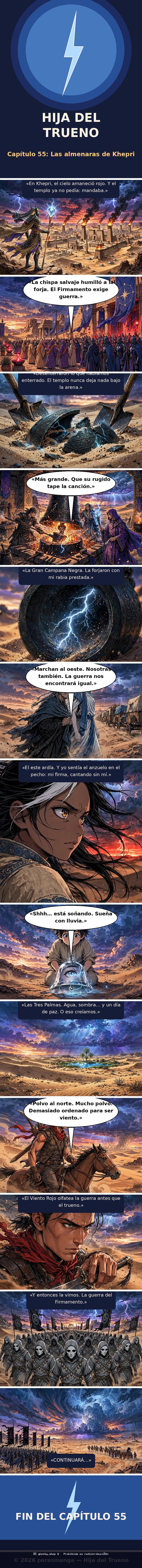 Capítulo 55 de Hija del Trueno
