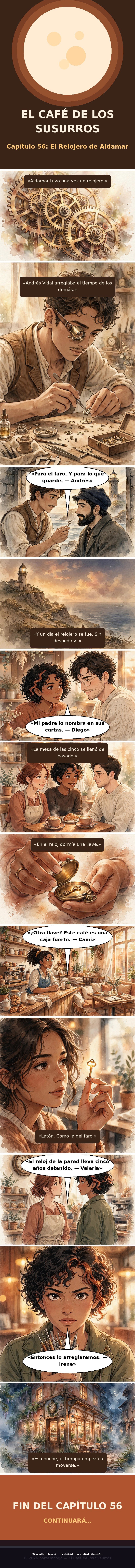 Capítulo 56 de El Café de los Susurros