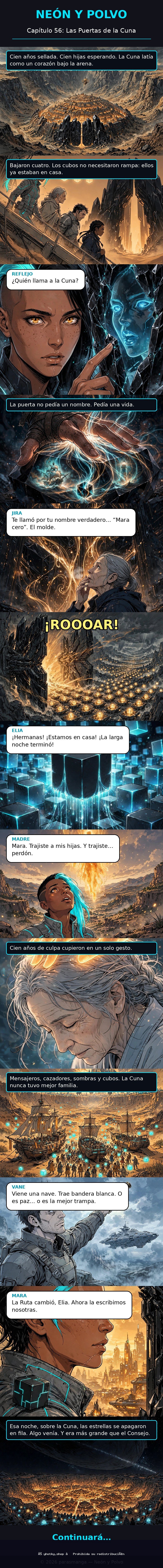 Capítulo 56 de Neón y Polvo
