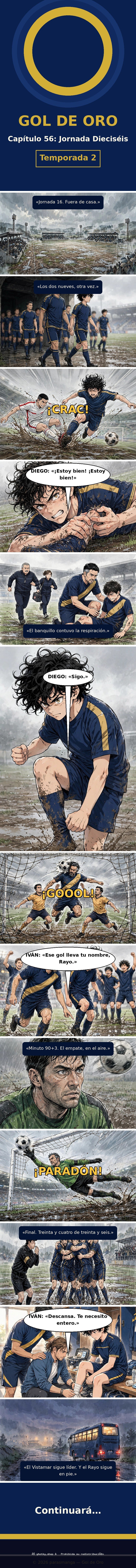 Capítulo 56 de Gol de Oro