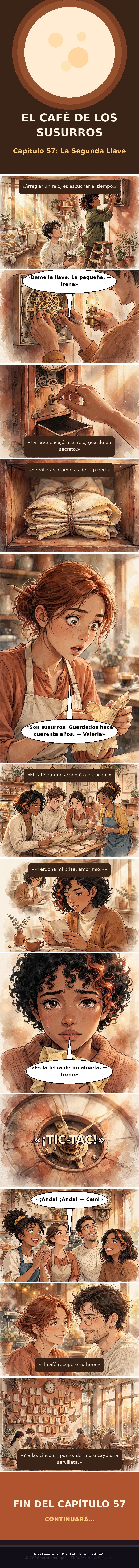 Capítulo 57 de El Café de los Susurros