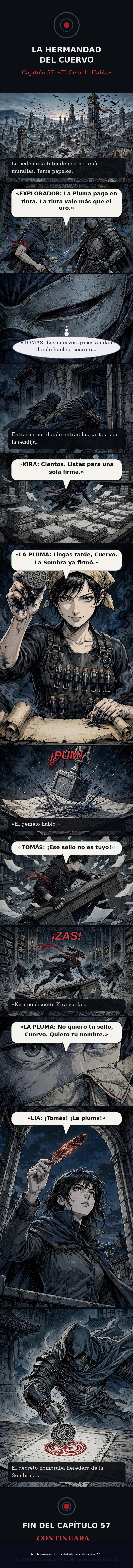 Capítulo 57 de La Hermandad del Cuervo