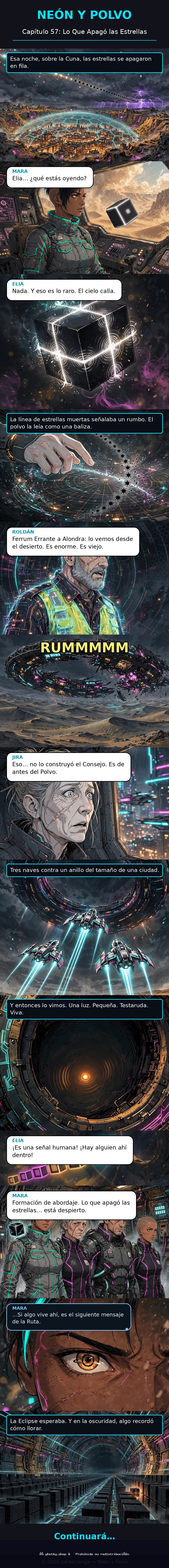 Capítulo 57 de Neón y Polvo