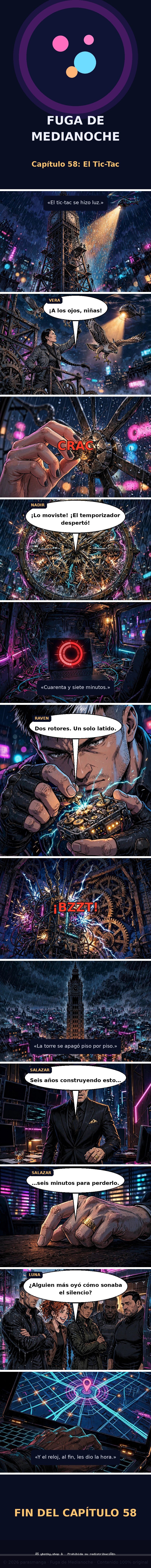 Capítulo 58 de Fuga de Medianoche