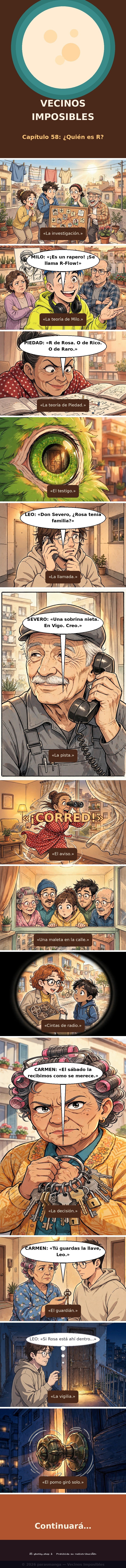 Capítulo 58 de Vecinos Imposibles