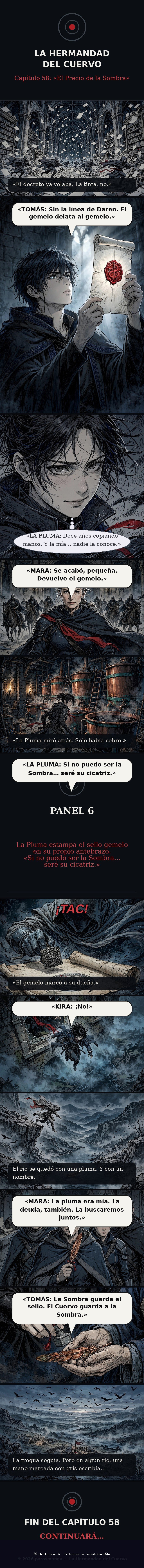Capítulo 58 de La Hermandad del Cuervo