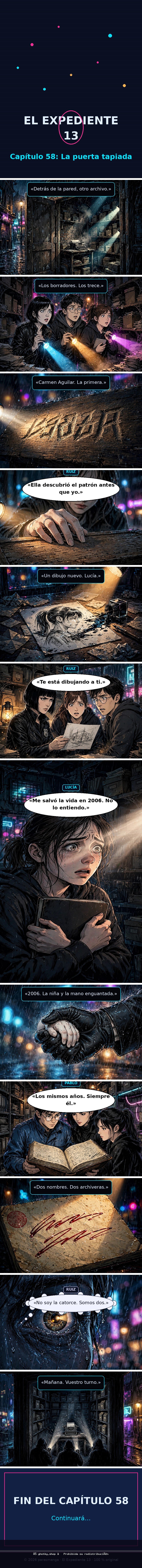 Capítulo 58 de El Expediente 13