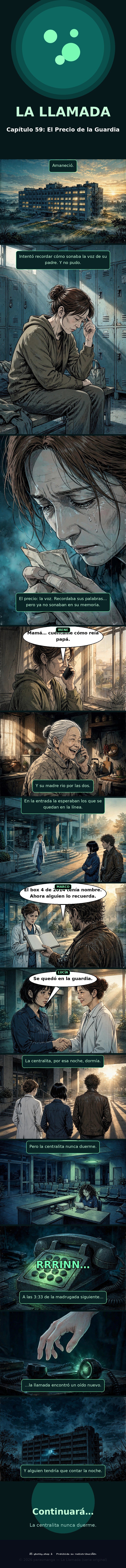 Capítulo 59 de La Llamada