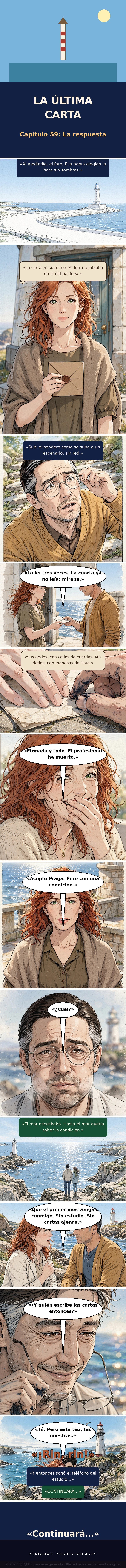 Capítulo 59 de La Última Carta