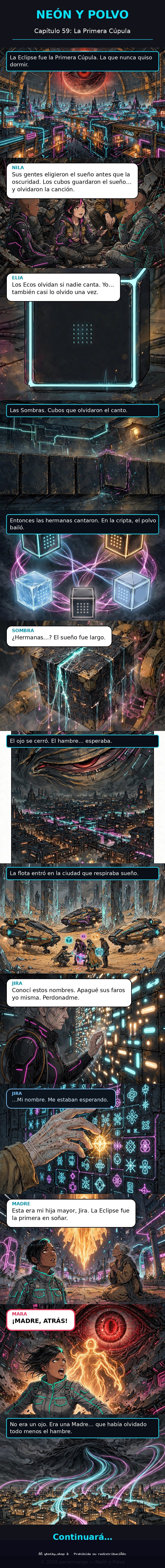 Capítulo 59 de Neón y Polvo