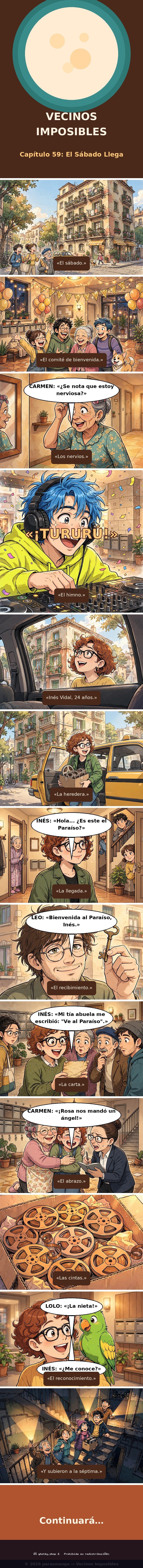 Capítulo 59 de Vecinos Imposibles