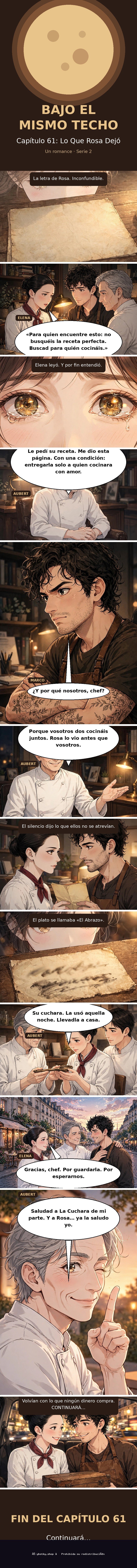 Capítulo 61 de Bajo el Mismo Techo