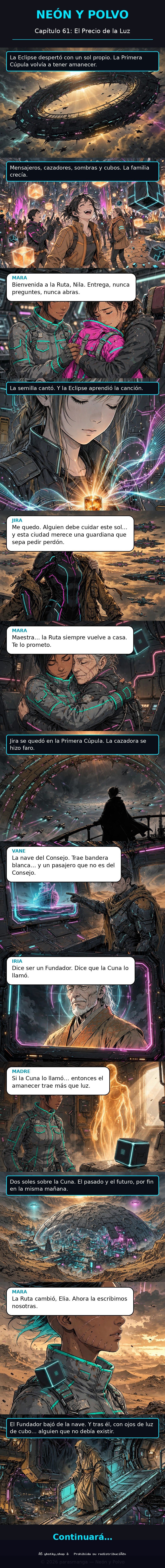 Capítulo 61 de Neón y Polvo
