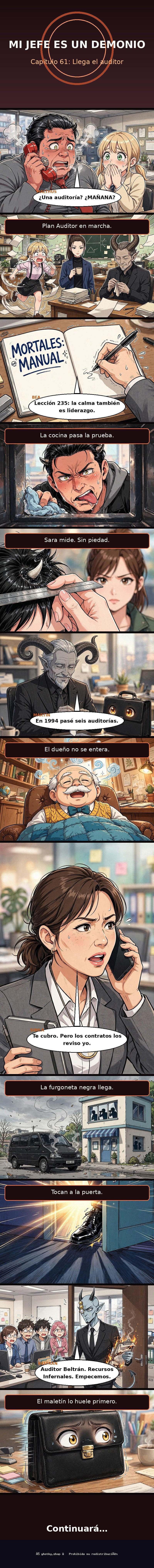 Capítulo 61 de Mi Jefe es un Demonio