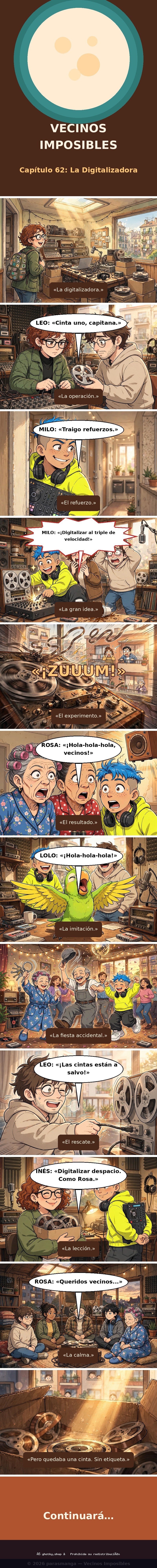 Capítulo 62 de Vecinos Imposibles