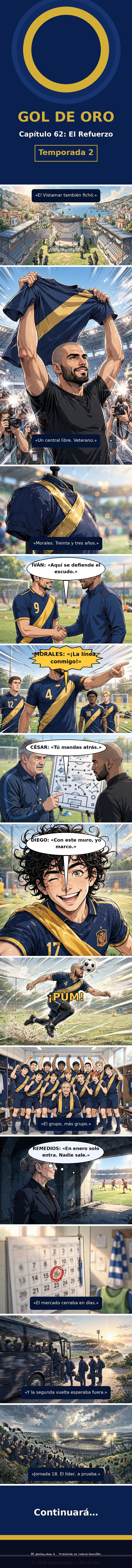 Capítulo 62 de Gol de Oro
