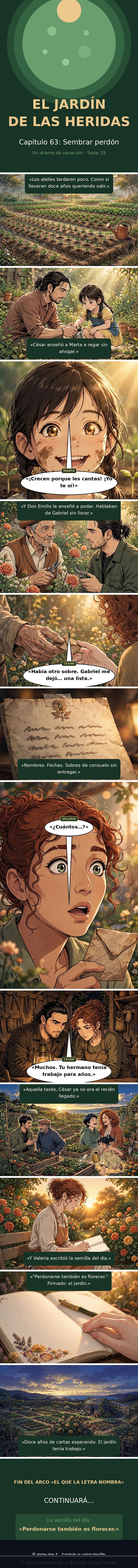 Capítulo 63 de El Jardín de las Heridas