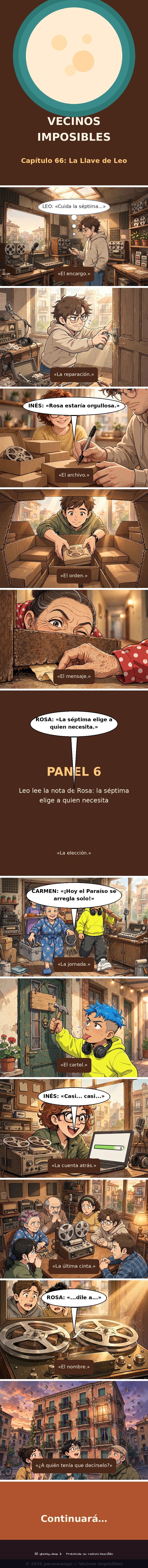 Capítulo 66 de Vecinos Imposibles